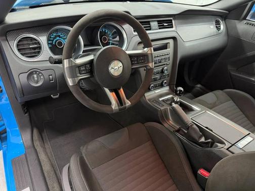 Blue 2013 Ford Mustang Boss 302
