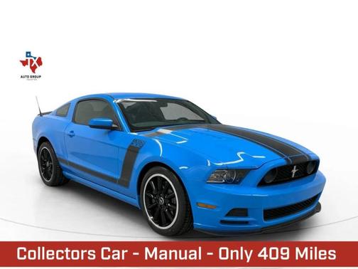Blue 2013 Ford Mustang Boss 302