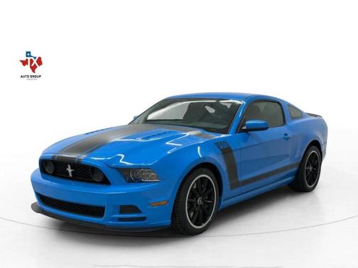 Blue 2013 Ford Mustang Boss 302
