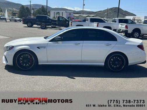 designo Diamond White 2018 Mercedes-Benz AMG E 63 S 4MATIC