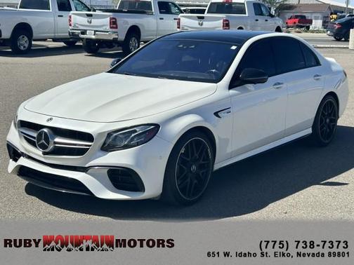designo Diamond White 2018 Mercedes-Benz AMG E 63 S 4MATIC