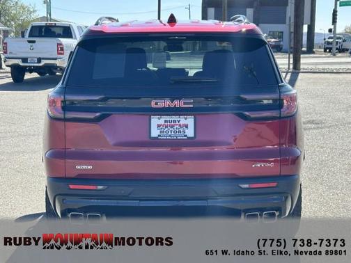 Volcanic Red Tintcoat 2024 GMC Acadia AWD AT4