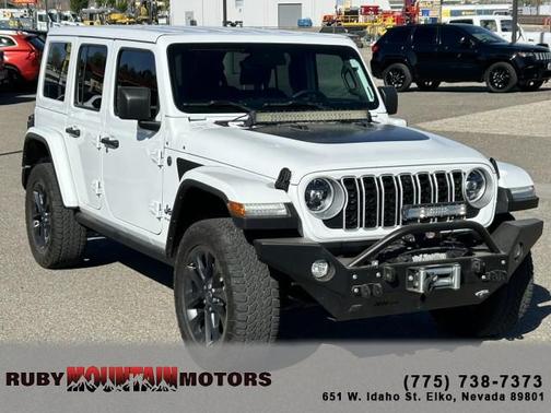Bright White Clearcoat 2025 Jeep Wrangler 4xe Base