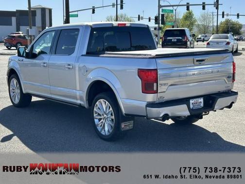 Ingot Silver Metallic 2019 Ford F-150 Limited