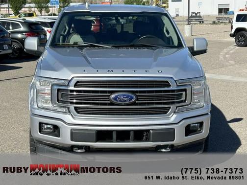 Ingot Silver Metallic 2019 Ford F-150 Limited