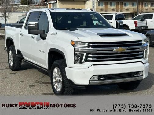 Summit White 2022 Chevrolet Silverado 3500 High Country Truck