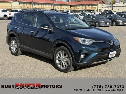 Galactic Aqua Mica 2017 Toyota RAV4 Limited SUV