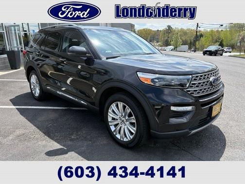 AGATE BLACK METALLIC 2022 Ford Explorer LIMITED