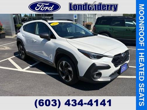 Crystal White Pearl 2024 Subaru Crosstrek LIMITED