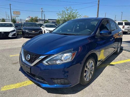 Deep Blue Pearl 2019 Nissan Sentra SV