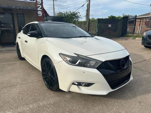 Pearl White 2016 Nissan Maxima 3.5 SR