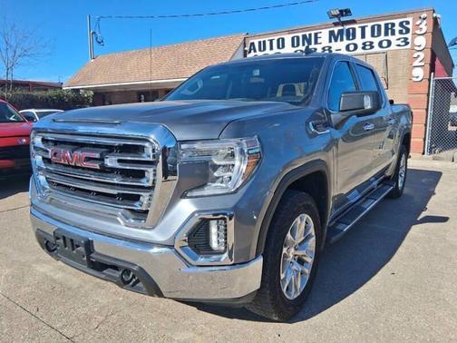 Satin Steel Metallic 2021 GMC Sierra 1500 SLT