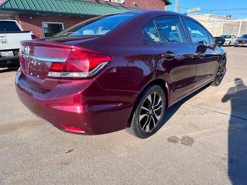 Crimson Pearl 2015 Honda Civic EX