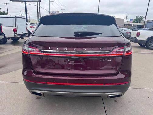 Burgundy Velvet Tinted Clearcoat 2019 Lincoln Nautilus Black Label