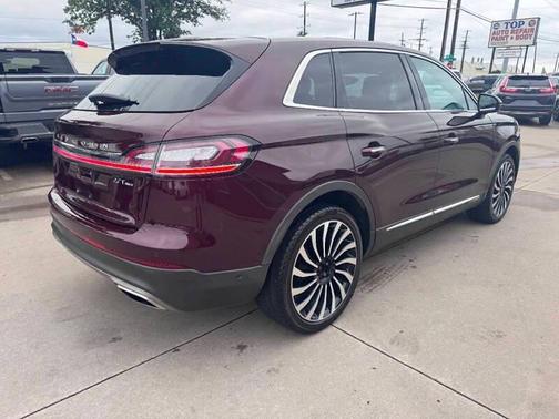 Burgundy Velvet Tinted Clearcoat 2019 Lincoln Nautilus Black Label