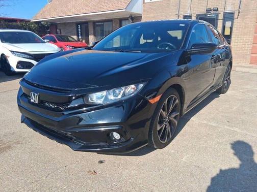 Crystal Black Pearl 2020 Honda Civic Sport