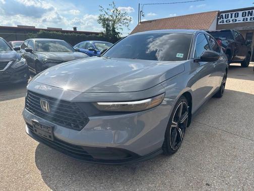 Gray 2025 Honda Accord Hybrid Sport