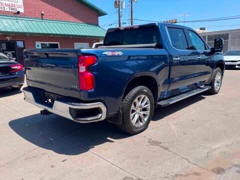Blue 2021 Chevrolet Silverado 1500 LTZ