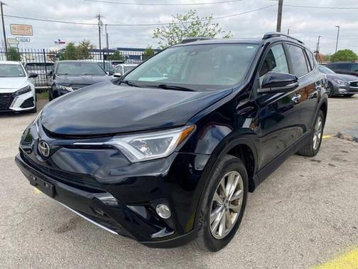 Black 2018 Toyota RAV4 Limited