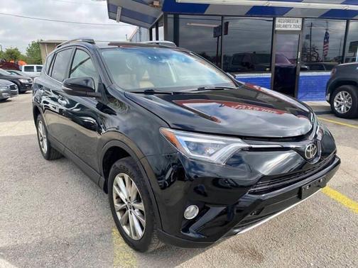 Black 2018 Toyota RAV4 Limited