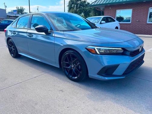 Gray 2024 Honda Civic Sport
