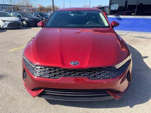 Passion Red Tintcoat 2021 Kia K5 LX