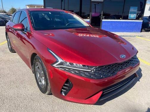 Passion Red Tintcoat 2021 Kia K5 LX