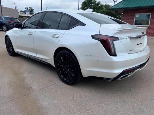 White 2023 Cadillac CT5 Sport AWD