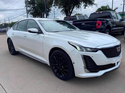 White 2023 Cadillac CT5 Sport AWD