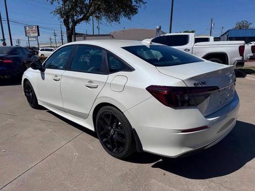 Platinum White Pearl 2026 Honda Civic Sport