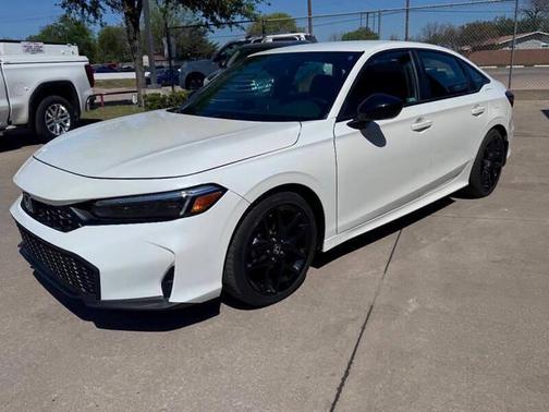 Platinum White Pearl 2026 Honda Civic Sport