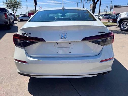 Platinum White Pearl 2026 Honda Civic Sport