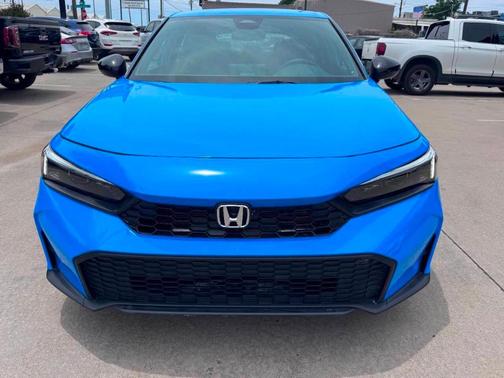 Blue 2026 Honda Civic Sport