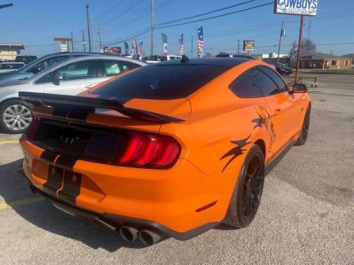 Orange 2021 Ford Mustang GT Premium