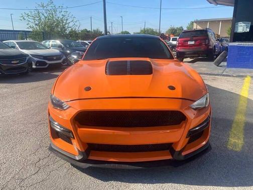 Orange 2021 Ford Mustang GT Premium