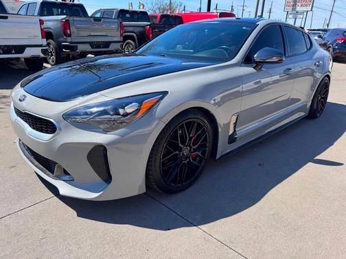 Ceramic Silver 2021 Kia Stinger GT