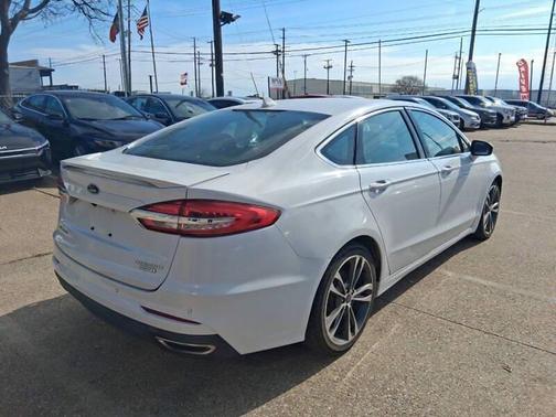 Oxford White 2020 Ford Fusion Titanium