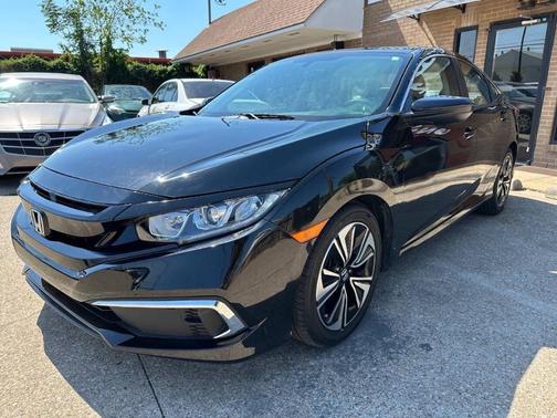 Black 2017 Honda Civic EX-T