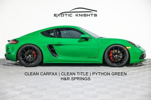 2022 Porsche 718 Cayman GTS 4.0