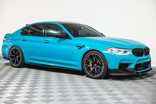MIAMI BLUE 2019 BMW M5 Competition