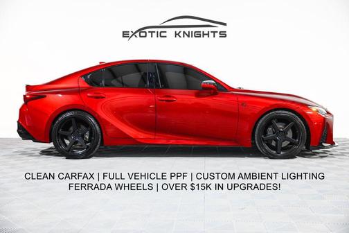 Infrared 2022 Lexus IS 350 Base