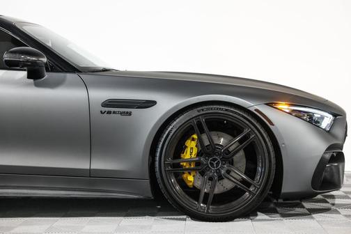 Gray 2023 Mercedes-Benz AMG SL 63 Base