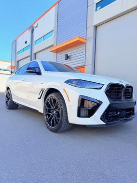 Alpine White 2026 BMW X6 M Competition