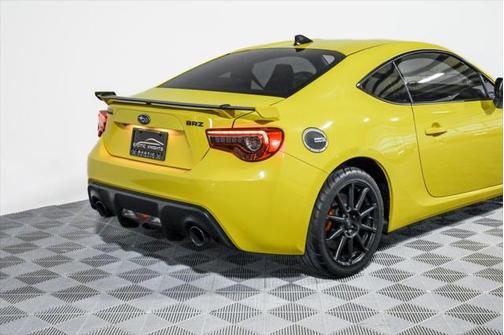 2017 Subaru BRZ Series. Yellow