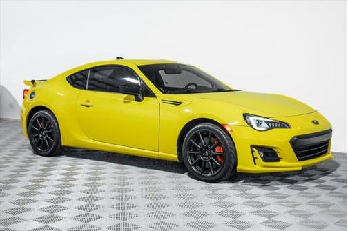 2017 Subaru BRZ Series. Yellow