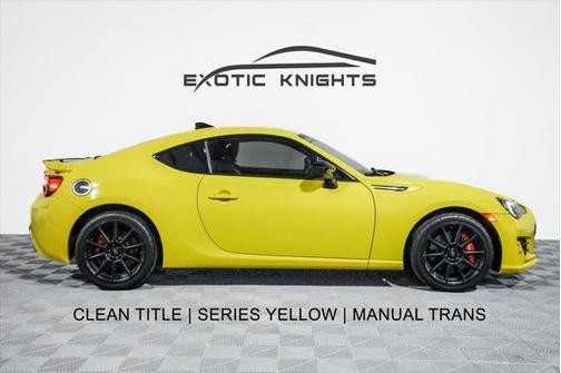2017 Subaru BRZ Series. Yellow