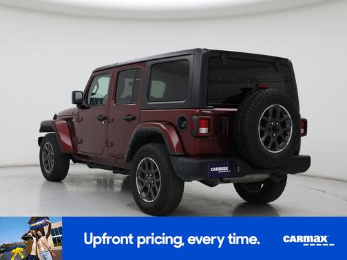 Red 2021 Jeep Wrangler Unlimited 80th Anniversary