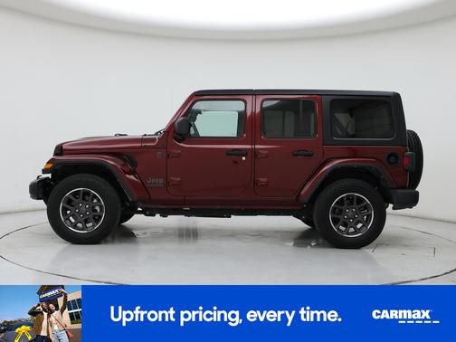Red 2021 Jeep Wrangler Unlimited 80th Anniversary