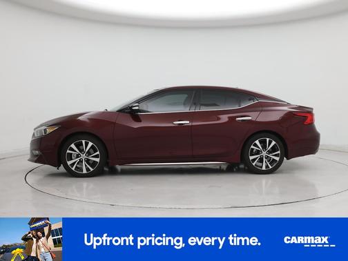 Red 2016 Nissan Maxima SL