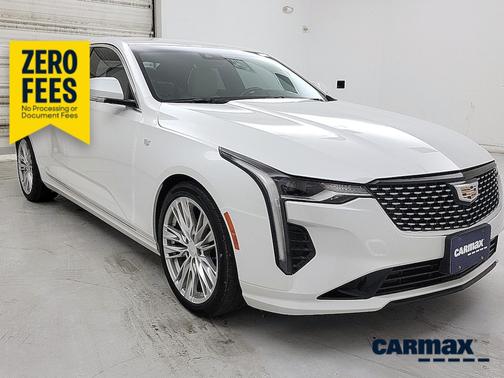 White 2020 Cadillac CT4 Premium Luxury